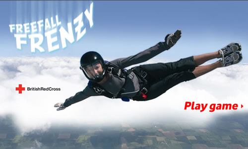 跳伞比赛小游戏:FREEFALL FRENZY