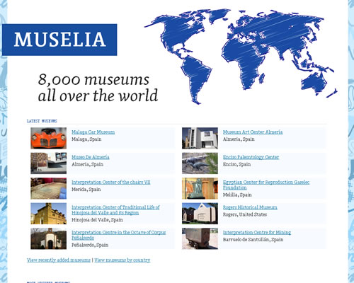 世界博物馆目录：Muselia