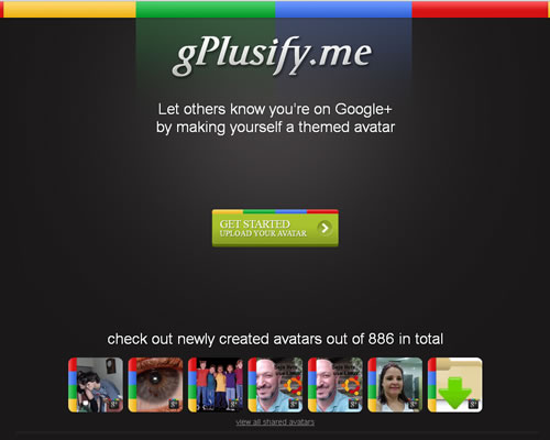 制作Google+风格头像：gPlusify
