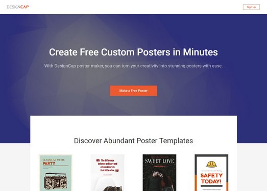 DesignCap|免费海报制作工具