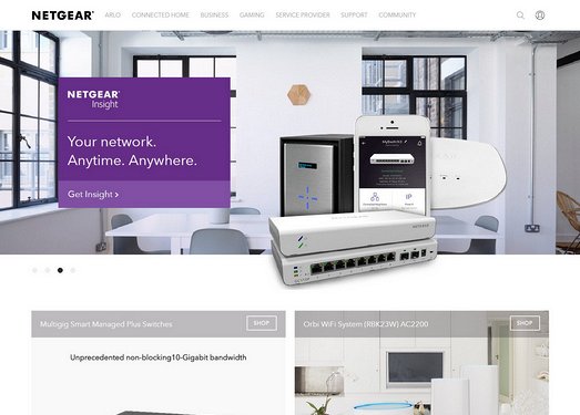 NETGEAR|美国网件路由器网站