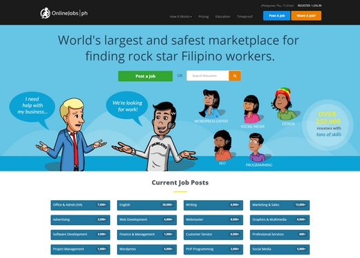 OnlineJobs|菲律宾招聘求职平台