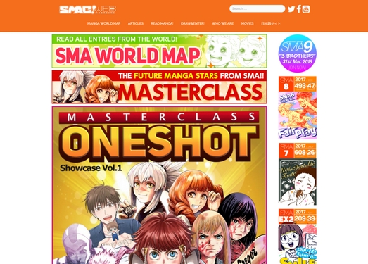 SMA|日本默白世界漫画大赛