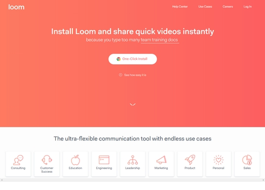 Loom|基于浏览器在线屏幕录制工具