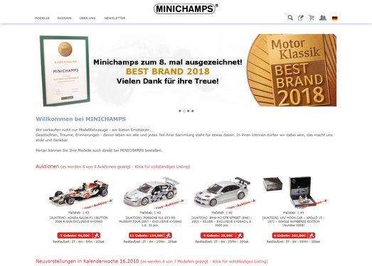Minichamps|迷你切汽车模型品牌