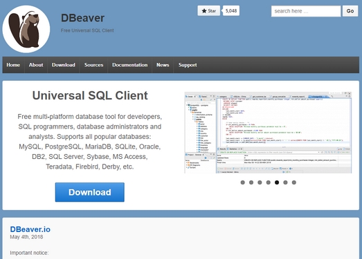 DBeaver|通用数据库管理工具