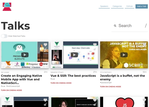 AwesomeTalks|计算机技术视频演讲网