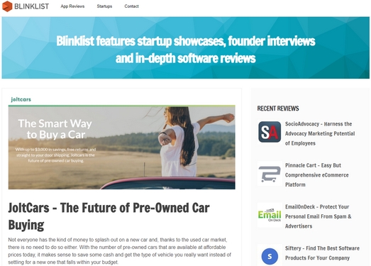 Blinklist|优先创业项目评测博客