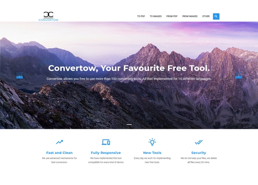 Convertow|在线免费图片和PDF转换工具