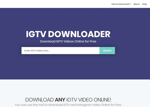 IGTVDownloader|在线INS视频下载工具