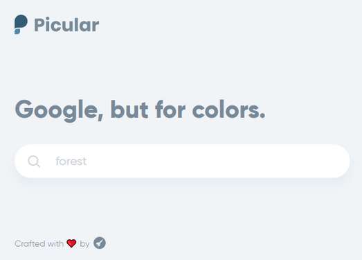 Picular|基于关键词的颜色搜索引擎