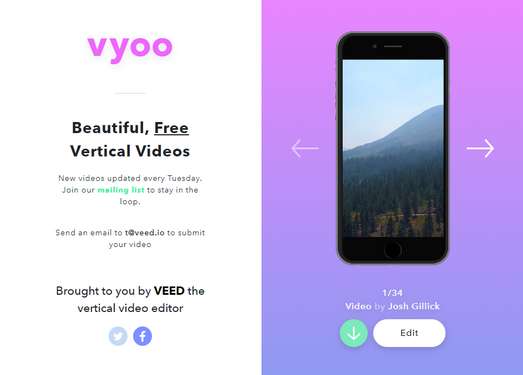 Vyoo|免费影视素材编辑下载网