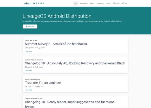LineageOS|免费开源安卓手机系统