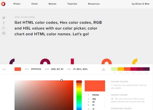 ColorCodes|在线HTML颜色代码分享网