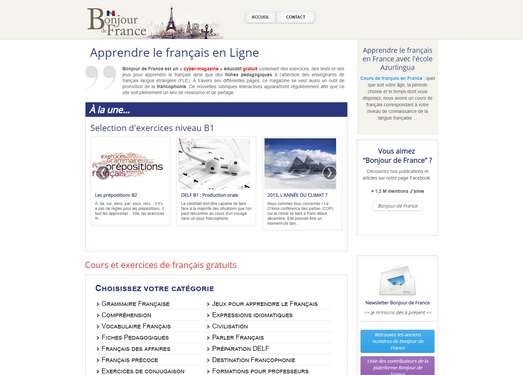 BonjourdeFrance|免费法语教学杂志