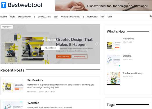 BestWebTool|网站设计和开发工具集合