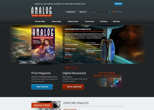 Analog|科幻和科学事实杂志