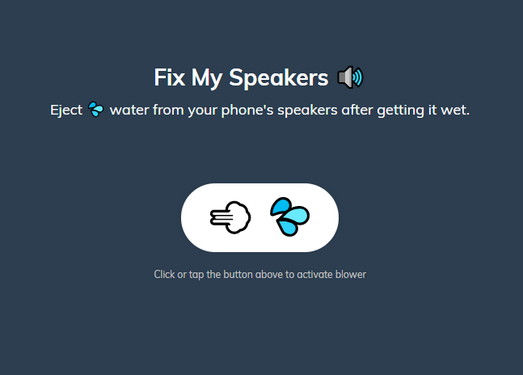 用声波清理手机喇叭液体-FixMySpeakers