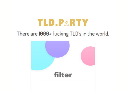 一键搜索GTDL顶级域后缀-TLDparty