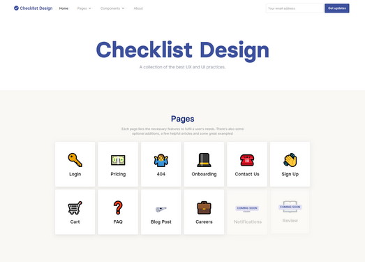 网页开发者参考手册-ChecklistDesign