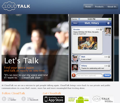社会化语音交流应用：CloudTalk