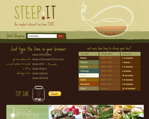 在线煮茶计时器：Steep.it