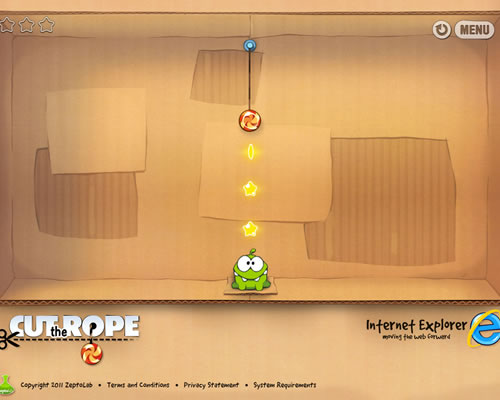 Web版Cut The Rope