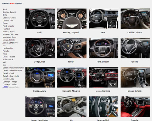 世界名品汽车内饰欣赏：car-ux