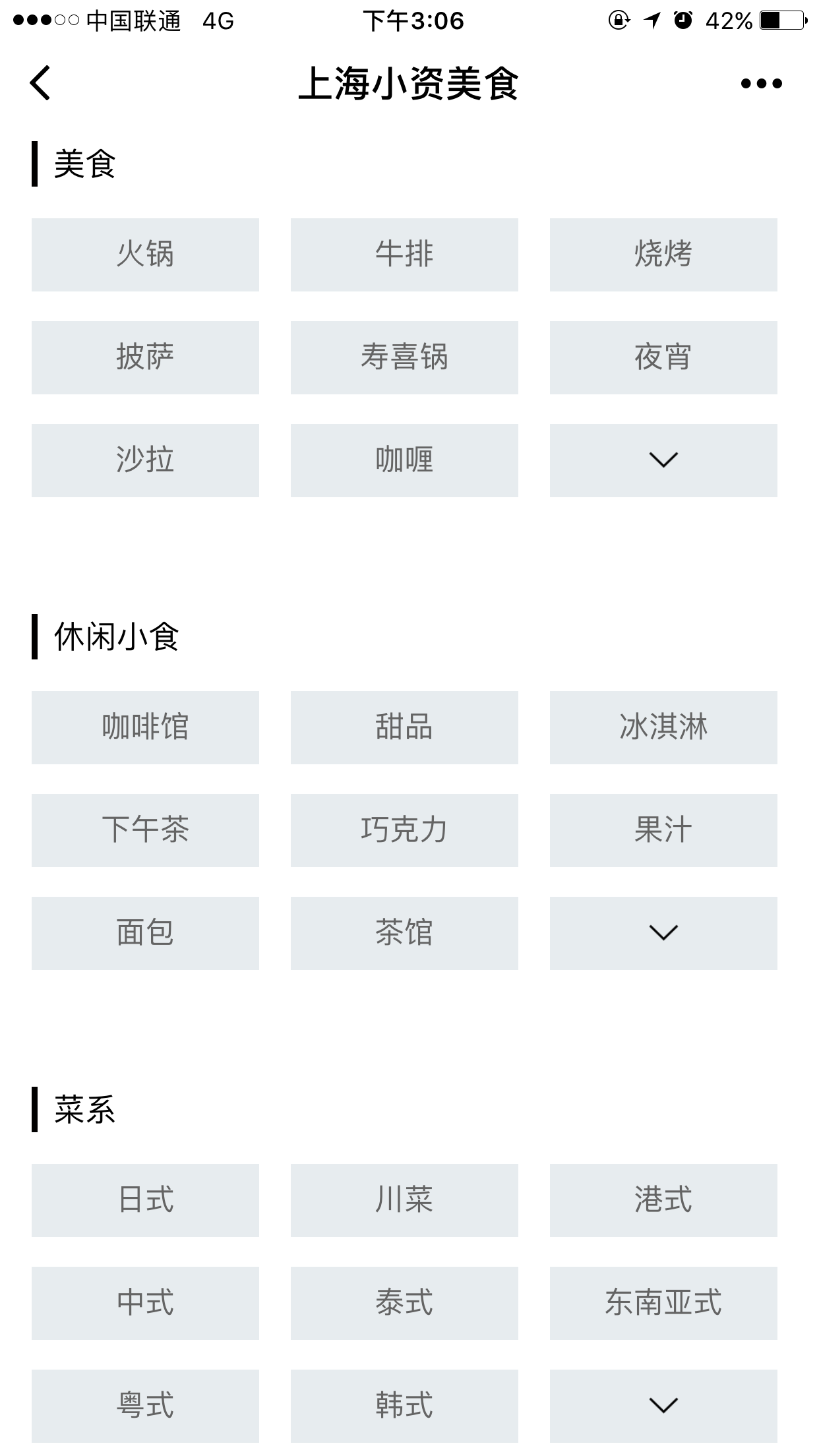 上海小资美食地图