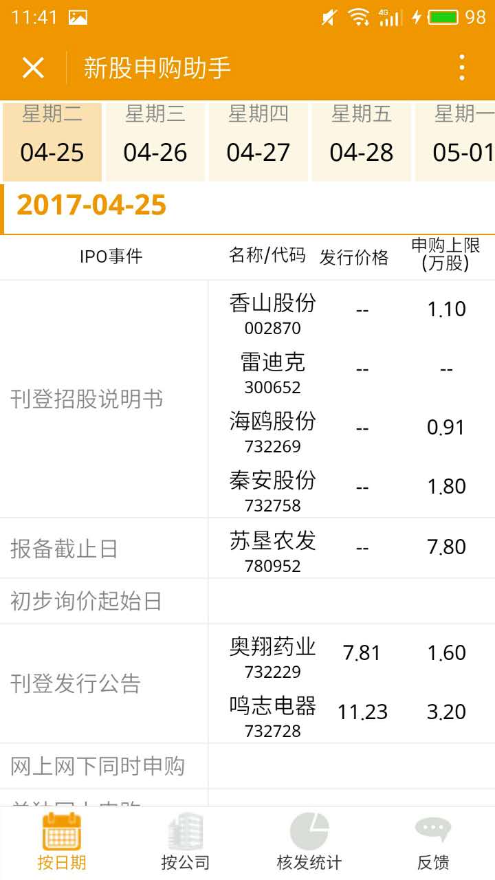 新股申购助手