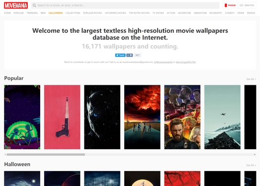 Moviemania|手机上的电影壁纸大全