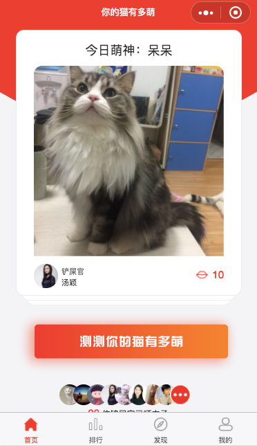 你的猫有多萌