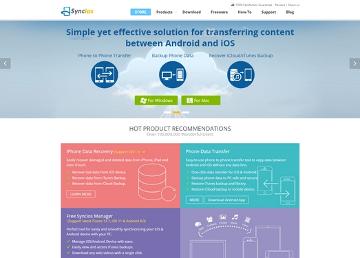Syncios|免费智能手机同步助手