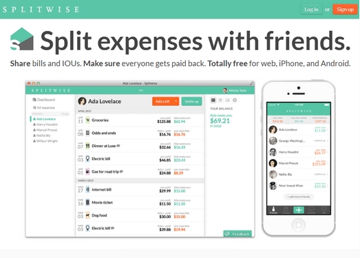 Splitwise|自动化多人费用分账平台