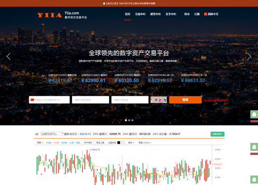 Yiia|数字资产交易平台