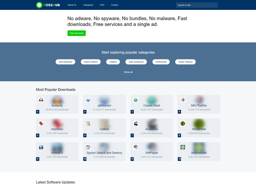 Fosshub|免费软件托管与下载平台