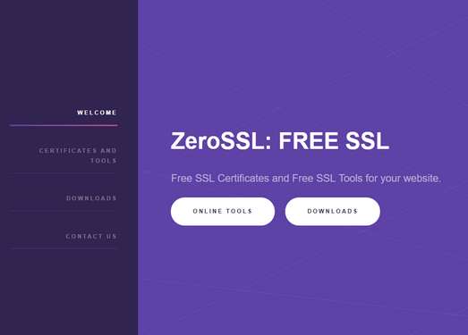 ZeroSSL|免费HTTPS证书申请平台