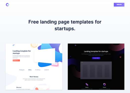 Cruip|免费LandingPage网页模版网