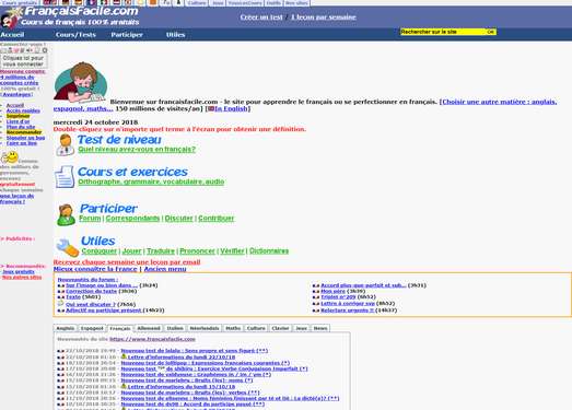 FrancaisFacile|免费法语课程和测试网