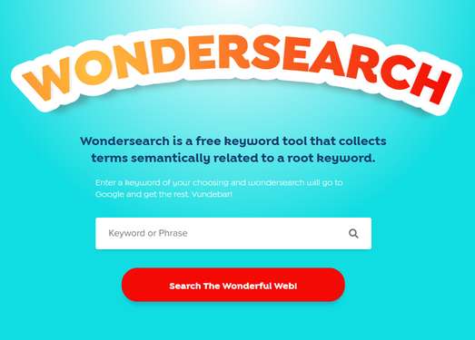WonderSearch|谷歌关键词分析工具