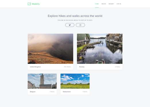 Walkify|世界远足和漫步探索网