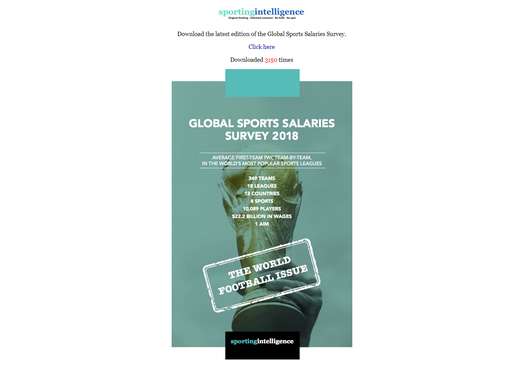 GSSS|全球职业体育薪资报告
