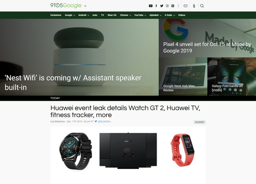 谷歌最新科技资讯网-9to5google